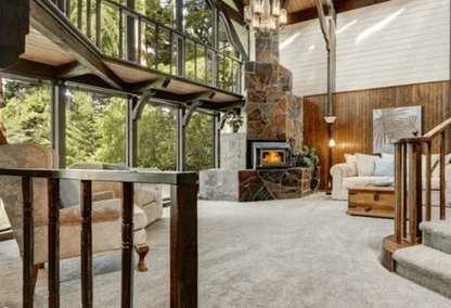 Luxury cottage interior